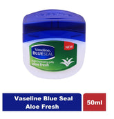 Vaseline Blue Seal Aloe Fresh Petroleum Jelly - 50ml - ShopXonline